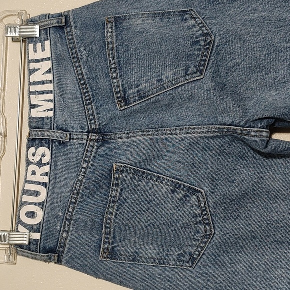 Current/Elliott light wash distress jeans "YOUR MINE" size 25 - Picture 5 of 9